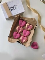 Chocolade hartjes - cadeau voor haar - kado voor haar - valentijnsdag