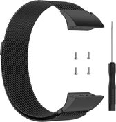 Luxe Milanese Loop Armband Geschikt Voor Garmin Forerunner 35/30/35J/30J Horloge Bandje - Metalen iWatch Milanees Watchband Polsband - Stainless Steel Mesh Watch Band - Horlogeband