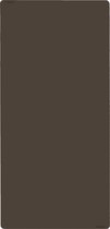 NOOBLU Leren tafelloper DUBL – Chocolate bruin – Maat 85 x 45 – Design tafel-onderlegger leer