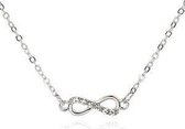 Vicky's Infinity Ketting Zilver