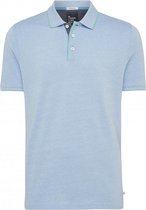 Tresanti Heren Poloshirt Sky Blauw Piqué Regular Fit - 3XL