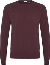 Tresanti Heren Pullover Ronde Hals Bordeaux Rood Regular Fit - XXL