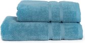 I2T Badlakens 70x140 cm - Set van 10 - Zero Twist - Petrol - 600 gr/m²