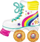 Amscan Folieballon Rollerskates 30 X 76 Cm Wit