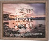 Ingelijst schilderij serenity prayer