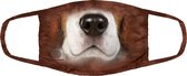 The mountain niet-medisch mondmasker, dierenprint, Beagle