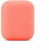 AirPods hoesje - Apricot Peach - AirPods Case - Airpods Cover - Abrikoos Perzik - Oranje