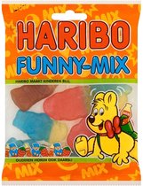Haribo fun-mix uitdeelzakjes 24 x75 gram