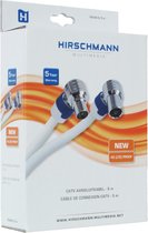 Hirschmann FEKAB 5 câble coaxial 5 m IEC Blanc