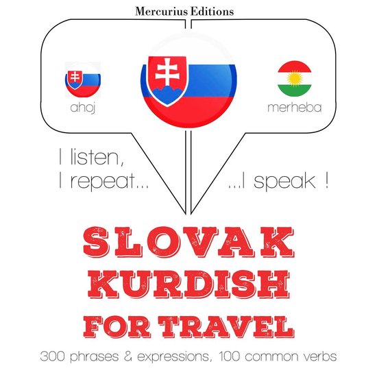 Slovenský - kurdský: Na cestovanie - cover