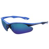 IZZLE Zonnebril Heren 3120 - UV400 bescherming - Blauw montuur/Gekleurd glas