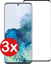 Samsung S20 Plus Screenprotector Glas Gehard - Samsung Galaxy S20 Plus Screenprotector Glas - Samsung S20 Plus Screen Protector Tempered Glass Gehard - 3 PACK