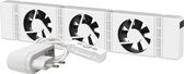 SpeedComfort Radiator Ventilator Mono set – Universeel - Geschikt voor standaard, smalle en enkelplaats radiatoren en convectoren – Magnetisch