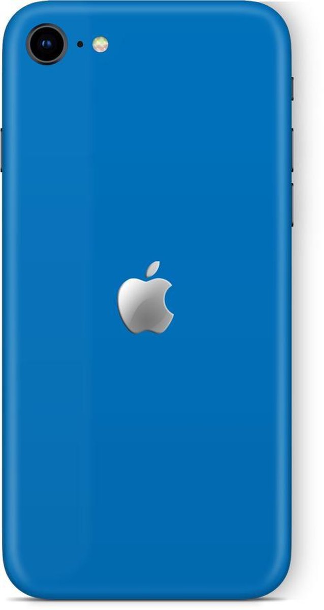 iPhone SE Skin Matt Blauw - 3M Sticker