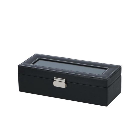 Springos Horlogedoos - Horlogebox - Horlogeopberger - Suède - Zwart