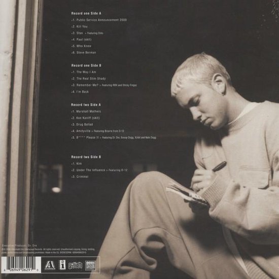 Eminem - The Marshall Mathers LP (2 LP) - Eminem