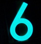 Huisnummer 6 , glow-in-the-dark