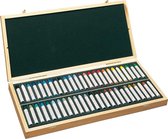 HOUTEN KOFFER OLIEPASTELS - 50 UNIVERSELE KLEUREN - SENNELIER
