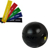 Tunturi - Fitness Set - Weerstandsbanden 5 stuks - Slam Ball 5 kg