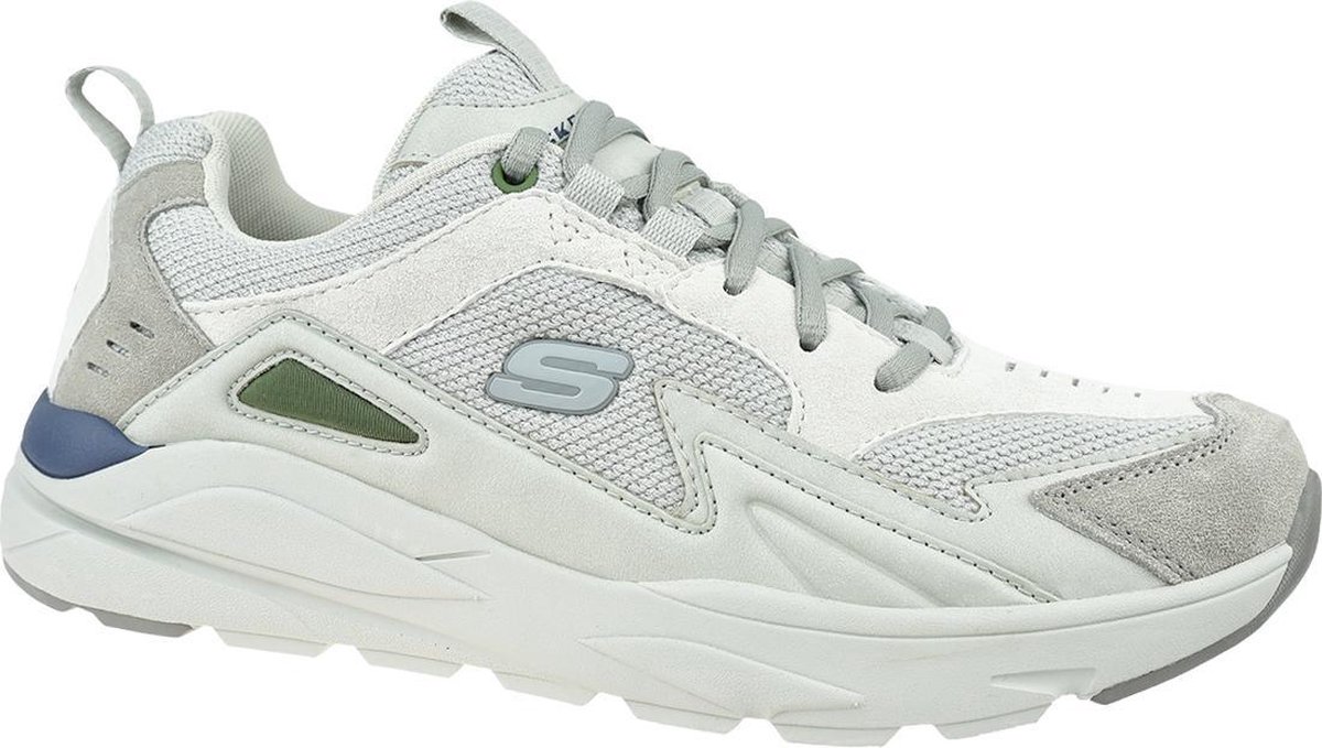 Skechers Verrado-Randen 210037-LTGY, Mannen, Wit, Sneakers, maat: 45,5 EU -  Schoenen.nl