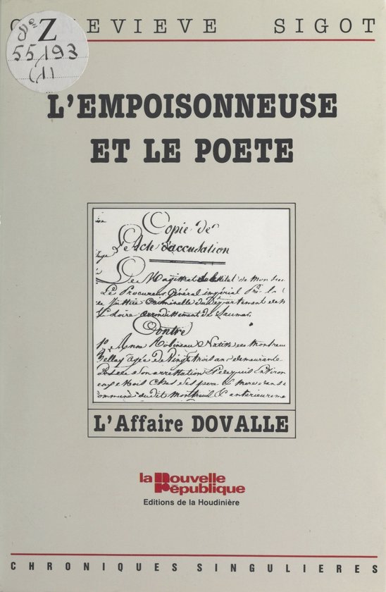 L'Empoisonneuse et le Poète : L'Affaire Dovalle (1806) - cover