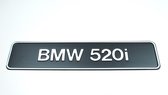 BMW 520i Dealer Showroom Plaat
