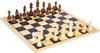 Afbeelding van het spelletje HOUTEN CHESS Schaakspel - Schaakbord Compleet met Schaakstukken - 40x40cm
