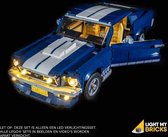 Verlichtingsset geschikt voor LEGO Ford Mustang GT #10265 Light Kit