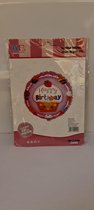 Feest Ballon - Rond / rose - vullen met lucht of helium (18inch - 45,72cm)