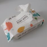 Oh-Lief Biodegradable Bamboo Baby Wipes (3 x 64 doekjes)