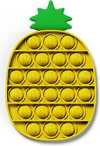 Fidget Toy Pop it - Gele Ananas - Stress Verlagend - Fidget Popper - Fidget Speelgoed - Fidget Toys Pop it Tiktok - Fidget Pad