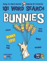 Bunnies Word Search Book for Kids Ages 4-8