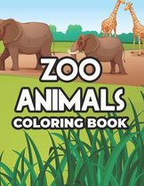 Zoo Animals Coloring Book