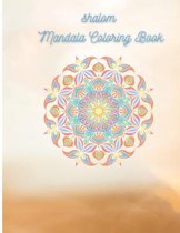 shalom Mandala Coloring Book