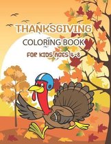 Thanksgiving Coloring Book For Kids