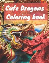 Cute Dragons Coloring book
