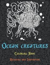 Ocean creatures - Coloring Book - Relaxing and Inspiration