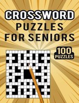 Crossword Puzzles for Seniors -100 Puzzles