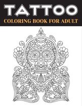 Tattoo coloring book for adult