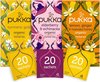 Pukka Support Thee Bundel, Biologische kruidenthee ter ondersteuning van je welzijn - 3 x 20 zakjes
