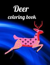 Deer coloring book