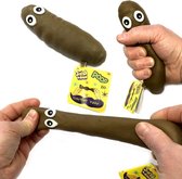 Fidget Toys Drol stressbal - 14 cm lang - Leuk voor jong en oud
