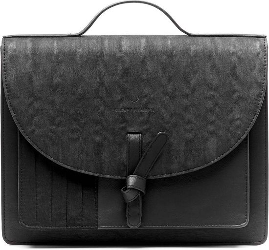 Violet Hamden Essential Bag Midnight Black Satchel - Zwart | bol.com