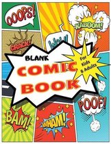 Blank Comic Book for Kids and Adults: