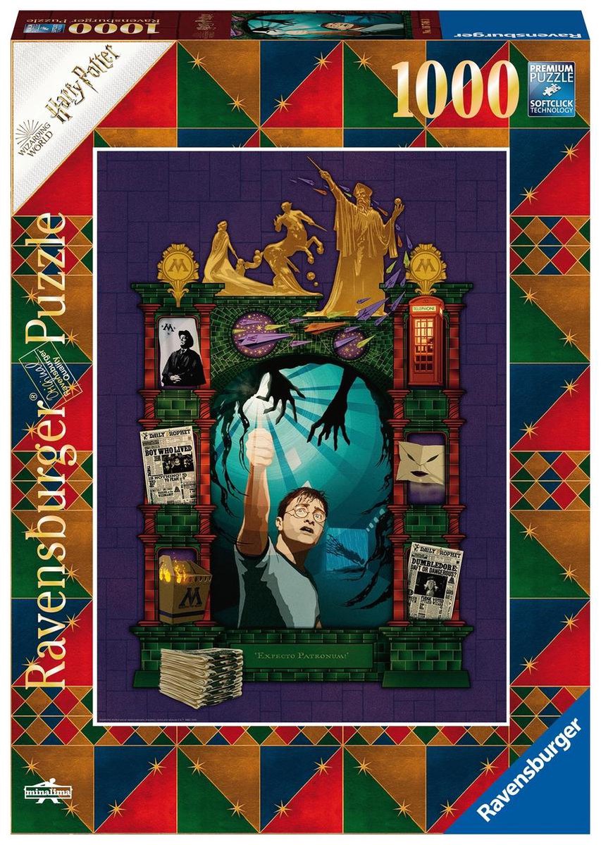 Ravensburger puzzel Harry Potter 5 - Legpuzzel - 1000 stukjes