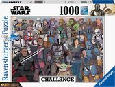 Ravensburger puzzel Disney Star Wars Mandalorian Challenge - Legpuzzel - 1000 stukjes