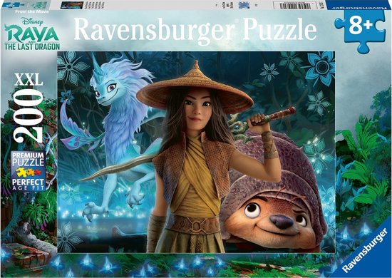 Foto: Ravensburger puzzel disney raya tuk tuk en sisu legpuzzel 200 stukjes