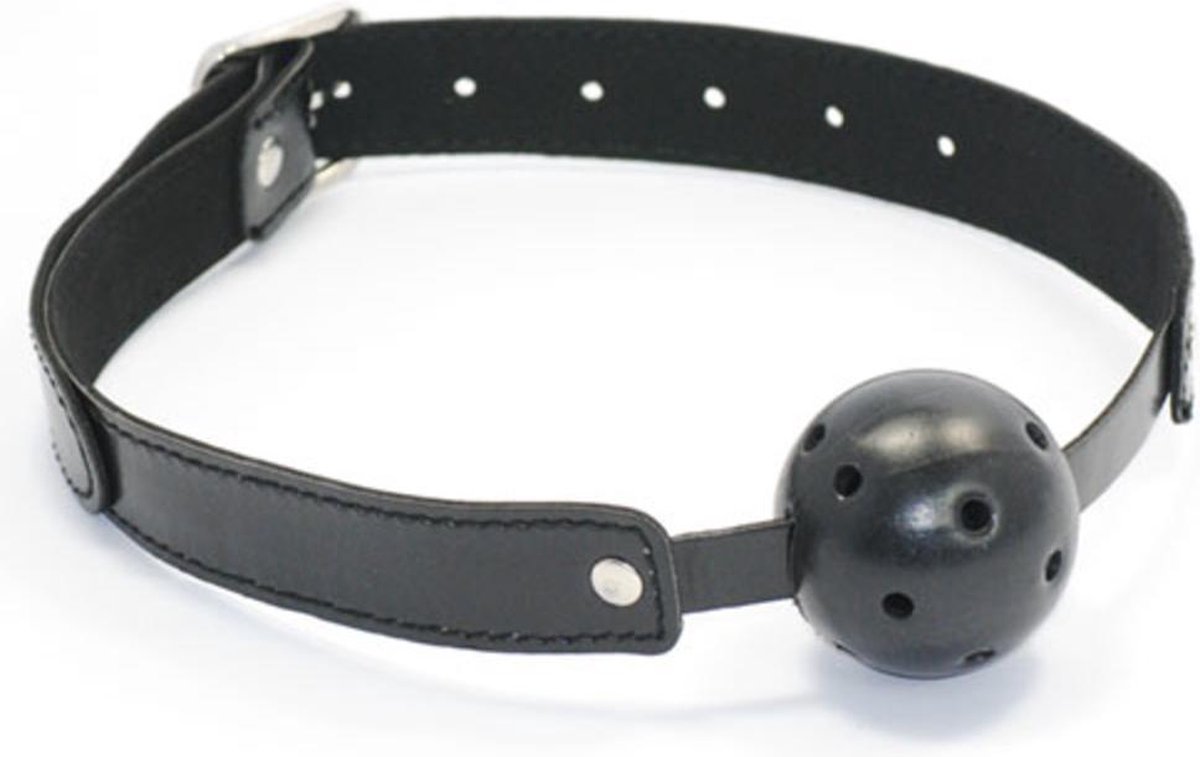 Goedkoopste Gagball Basic Zwart - Ideaal voor koppels - Leuk sex spelletje - Spannend voor koppels - Sex speeltjes - Sex toys - Erotiek - Bondage - Sexspelletjes voor mannen en vrouwen – Seksspeeltjes - Stimulator - SM - Bondage - Fetish - Kant - Stimulator