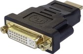 PremiumCord HDMI A adapter - DVI-D M/F, vergulde aansluitingen