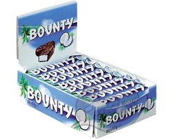 Chocolade bounty - bounty - 24 stuks - 57 gram